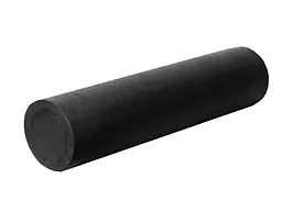 Масажний ролик (роллер) гладкий PowerPlay 4021 Fitness Roller Чорний (60x15 см) (PP_4021_60*15_Black)