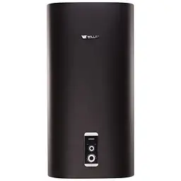 Водонагрівач Willer Grand, 2 кВт, сухий ТЕН, 50 л, прямокутний, вертикальний, чорний матовий (EV50DR)