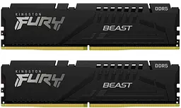 Модуль пам'яті Kingston Fury DDR5 64GB (2x32) 6000MHz Beast Black EXPO (KF560C30BBEK2-64)