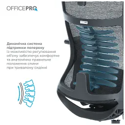 Офісне крісло OfficePro Balance OC620-B-DG-DG (OC620-B-DG-DG) - миниатюра 5