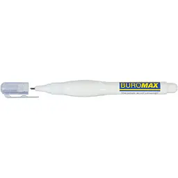 Коректор-ручка 5 мл BM.1058 BUROMAX, спиртова основа, металевий наконечник (4823078927972)