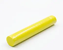 Полімерна глина Пластішка (Plastishka) основні кольори, 1 шт., 17 г., Лимонный, (0104)