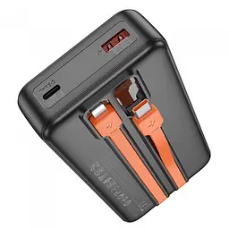 Павербанк 20000 mAh чорний зі швидким заряджанням батарея заряджання зовнішній акумулятор Power bank HOCO J119A PD22,5W - мініатюра 4
