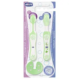 Набір зубних щіток Chicco Learning Set 06961.00 2 шт