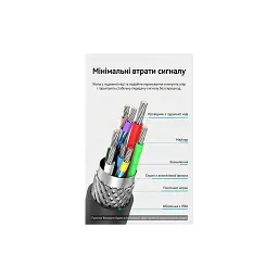 Дата кабель USB 3.0 AM/AF 5.0m Active black Vention (CBMBJ) - мініатюра 6