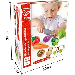 Іграшкові продукти Hape Овочі (E3161) - мініатюра 8