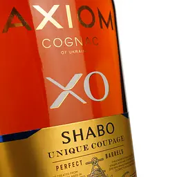Коньяк України Shabo Axiom XO 40% 0.5 л, в подарунковій коробці - мініатюра 5