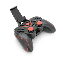 Геймпад Bluetooth джойстик для смартфона Voltronic X-3 PC/PS3/PS4/Android Black - мініатюра 2