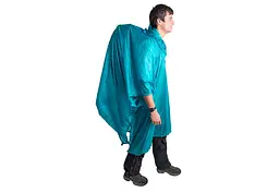 Пончо Sea to Summit Ultra-Sil Nano Tarp Poncho Синій - мініатюра 2
