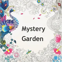 Розмальовка антистрес Mystery garden 12 листів GDM-013