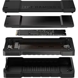 Зовнішня кишеня ASUS для SSD TUF GAMING A2/BLK/G/AS (90DD02X0-M09000) - мініатюра 7