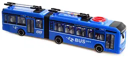 Іграшка CARS S Трамвай блакитний 1:16 (CJ-4358578) (7120437) - мініатюра 2