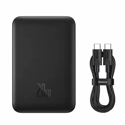 Power Bank Baseus Magnetic Mini Fast Charging 20W 10000mAh Black (PPCX030001) - мініатюра 2