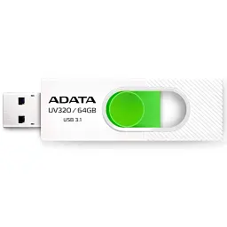 Флеш накопичувач USB 3.0 A-DATA UV 320 512Gb білий - мініатюра 2