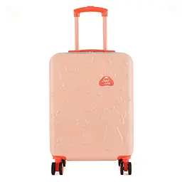 Валіза дитяча Semi Line 20 дюймів (S) дюймів (S) Pink/Blue, ABS пластик, 4 колеса 360°, ручна поклажа, 34 л, для дітей, персиковий/блакитний - мініатюра 2
