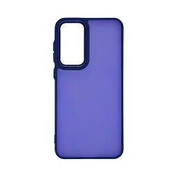Противоударный чехол для Samsung Galaxy A36 5G, Frame, синий, панель-накладка, термополиуретан TPU + поликарбонат PC, защита всего корпуса, защита кнопок и камеры, устойчив к деформациям, ArmorStandart (ARM84811)