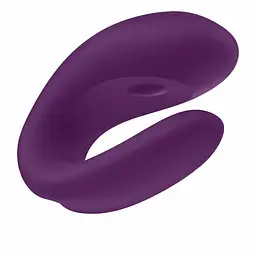 Вібратор для пар Satisfyer Double Joy Violet Satisfyer IG002408; SO3899 90182 - мініатюра 5