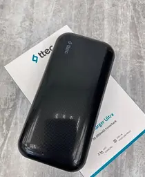 Power Bank Портативний Акумулятор Ttec 30000 mAh Оригінал Чорний - мініатюра 2
