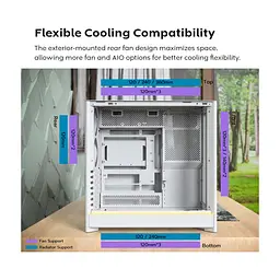 Корпус для ПК MONTECH HS01 (W) - мініатюра 9