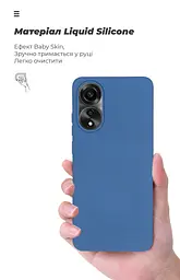 Чехол ArmorStandart ICON для OPPO A78 4G Dark Blue (ARM69633) - мініатюра 7