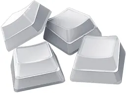 Набір кейкапів Razer Phantom US/UK White (RC21-01740200-R3M1)