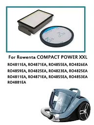 Набір фільтрів для пилососу Rowenta Compact Power RO4825 - мініатюра 3
