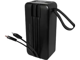 Зовнішній акумулятор (Power Bank) King Power KPG-402X 40000mAh 22.5W Black - мініатюра 2
