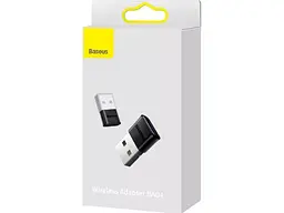 Bluetooth адаптер BASEUS BA04 Black (ZJBA000001) - мініатюра 4