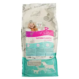 Сухий корм для кошенят Marpet Aequilibriavet Grainfree, з індичкою та качкою, 6 кг - мініатюра 2