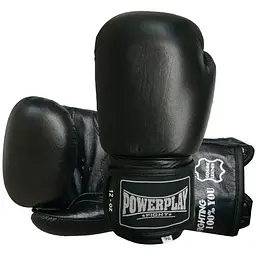 Рукавиці боксерські PowerPlay PP 3088 Black - 12 унцій
