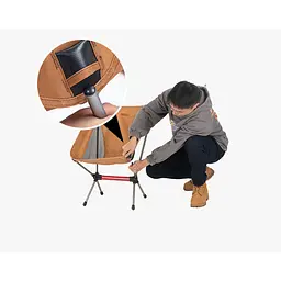 Стілець складаний Naturehike Stellaluna L01 CNK2350JJ017, помаранчевий - мініатюра 3