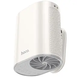 Портативний вентилятор Hoco HX609 handheld folding fan 3600 mAh White - мініатюра 6