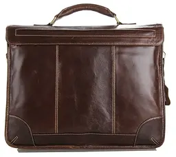 Чоловіча шкіряна сумка Vintage 38х31х9 см sum0012454 - мініатюра 7