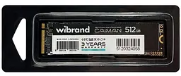 Накопичувач SSD Wibrand m.2 NVMe 512GB Caiman PCIe 3.0 480 500 (WIM.2SSD/CA512GB) - мініатюра 3