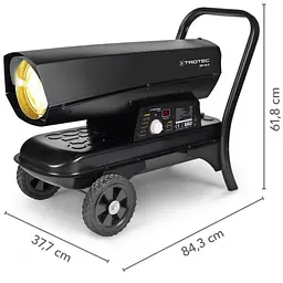 Теплова гармата Trotec IDX 20 D - мініатюра 10