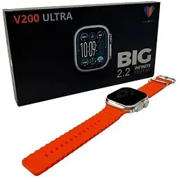 Смарт-годинник BIG V200 Ultra IP65 Gold - мініатюра 3
