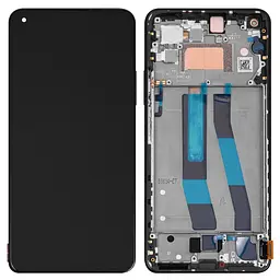 Дисплей Xiaomi 11 Lite 5G NE, чорний, з рамкою, Original (PRC)