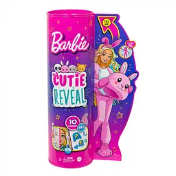 Лялька Barbie Cutie Reveal Милий Кролик, 29,5 см (HHG19) - мініатюра 2