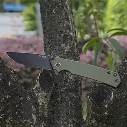 Нож складной туристический Ruike P801-G, (8.6 см) 14C28N/G10 оливковый - миниатюра 35