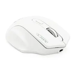 Игровая мышь беспроводная iMICE G1800 Rechargeable, 4 кнопок, аккумулятор, 1600dpi, 2.4Ghz, White - мініатюра 1
