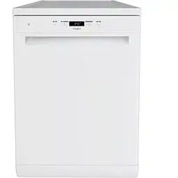 Посудомийна машина Whirlpool, 14 комплектів A++, 60 см, дисплей, білий
