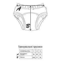 Тренувальні труси для привчення до горшика Розмір 3 (вага 12 - 17 кг) MagBaby Синій - мініатюра 2