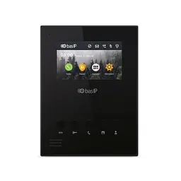Відеодомофон AU-04LA Black BAS-IP (86-00015)