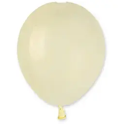 Надувні повітряні кульки Aimin Balloon 26 см (10") 100 шт наповнення повітрям або гелієм Айворі
