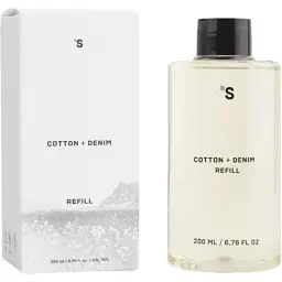 Змінний блок для аромадифузору Sister's Aroma Cotton + Denim Refill 200мл
