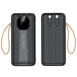 Батарея універсальна XoKo 30000mAh, 22,5W, PD, QC, black (WK-CK-018)