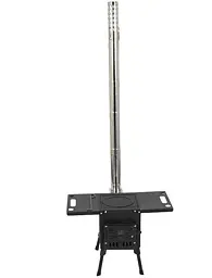 Піч дров'яна Bo-Camp Falconwood Black (8618600) (DAS302436) - мініатюра 4
