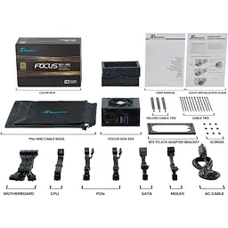 Блок живлення SeaSonic Focus SGX-750 (Y7751GXSFS) [166181] - мініатюра 7