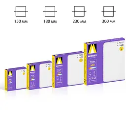 Світильник панельний Miorro LED Magia 24W 180х40 мм білий (51-312-006) - мініатюра 5