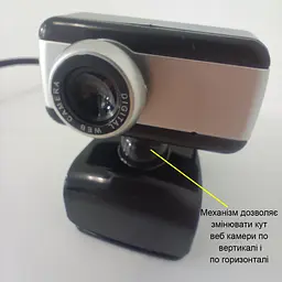 Веб-камера V7 0307 USB 640x480 з мікрофоном та поворотним об'єктивом - мініатюра 3
